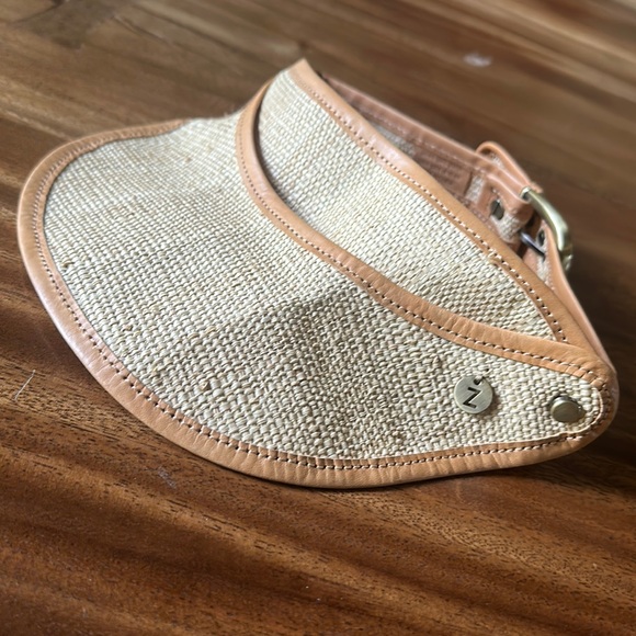 Zimmermann Raffia Stripe visor - Picture 3 of 5